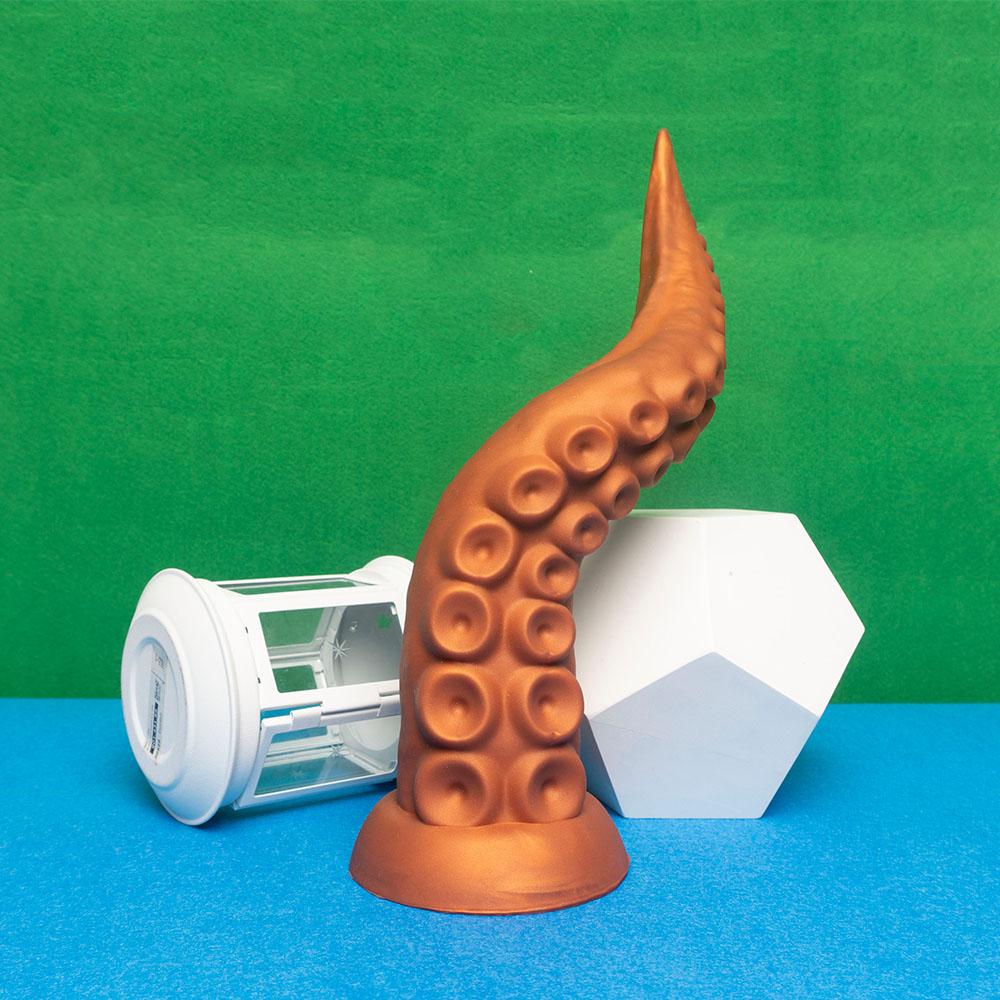 YWZAO Anal Plug Tentacle Liquid Silicone Sucker G73