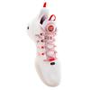 Li Ning Yu Shuai 14 Comfortable Daily Shock Absorption Wear Resistant Support Low Top Basketball Shoes Unisex sneaker White Red ABAR123-5