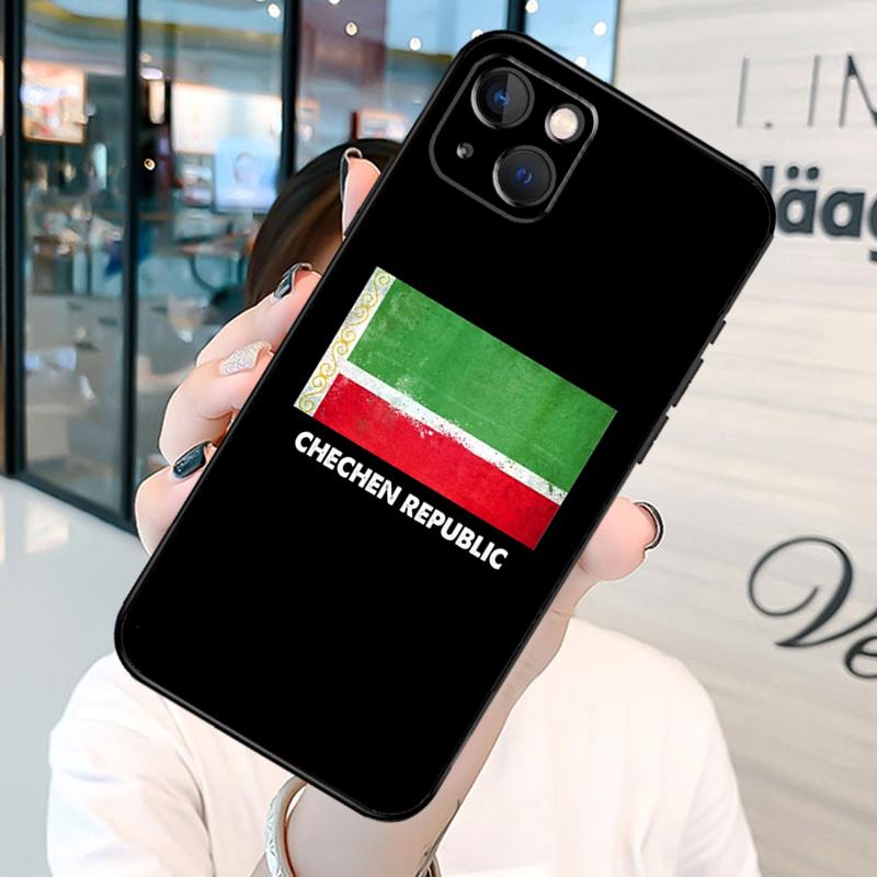 

Чехол для телефона с чеченским флагом для iPhone 12 11 13 Pro Max 7 8 Plus, силиконовый чехол для iPhone XR X XS Max SE iPhone 13 Pro