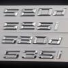 Car Trunk Badge For 5Series E39 F10 E60 F11 530d 520d 520i 535d 535i 540i 525d 530i Emblem Letters Sticker Accessories AJ4