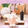 Plush Rabbit Keychain With Soft Short Pile For Kids And Bag Decor