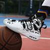 39-46 Giovane Adulto Grande Antishock Antiscivolo Resistente all'Usura Traspirante Alla Moda Outdoor Scarpe da Basket Alte
