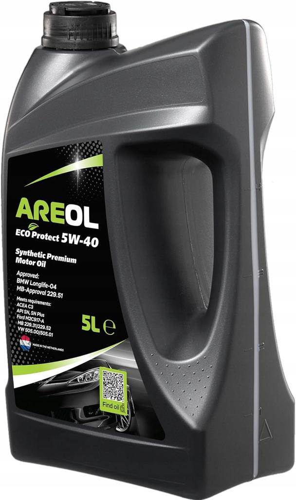 Areol eco protect 5w-40 olej silnikowy 5l