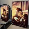 1pc Nordic Kingdom Hearts Anime Poster Self-adhesive Art Waterproof Paper Sticker Coffee House Bar Room Wall Decor