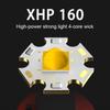 XHP160 Diving Torch Dive 100M Flash Light Yellow Light Strong Penetration Flashlight Rehchargeable Torch Scuba Diving Flashlight
