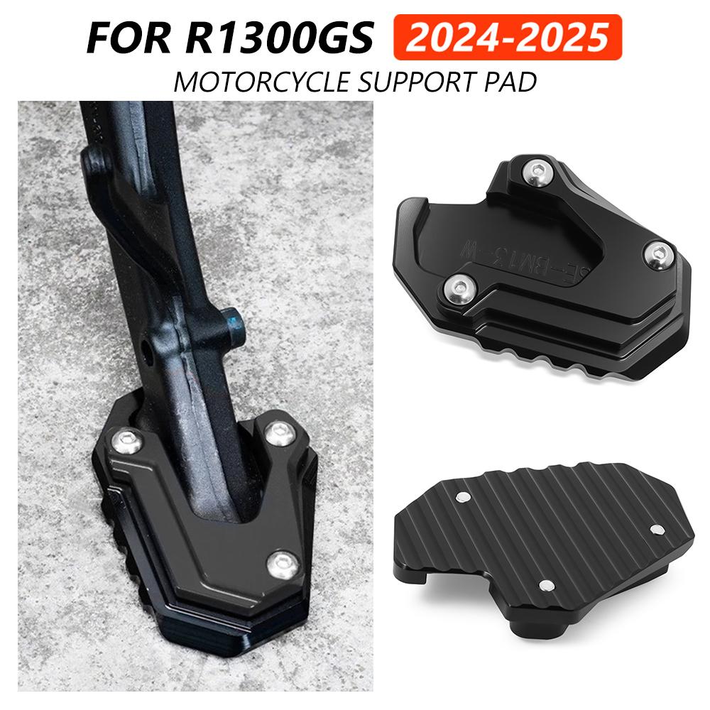 For BMW R1300GS ADVENTURE R1300 GS ADV R1300GS 2024-2026Motorcycle Foot Side Stand Kickstand Enlarger Plate Auxiliary Foot Pedal