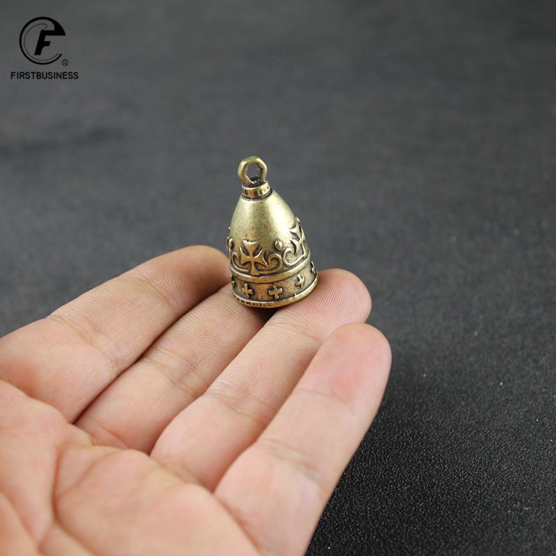 1Pcs Copper European Retro Bells For Home Wedding Party DIY Handmade Jewelry Campanula Accessories Christmas Tree Ornaments
