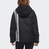Adidas Originals Down Puffer Windproof Warm Sports Hooded Down Jacket Winter Women Jacket Black GL6411