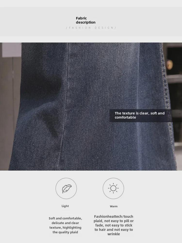 Summer 2025 Women's Casual Slim Denim Overall Dress