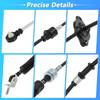 No.338200C020 Automatic Transmission Gear Shift Cable for Toyota Tundra Limited, SR5 2000 2001 2002 2003 2004 4.7L V8 for Column Shift Auto Trans