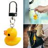 5pcs Little Yellow Duck Mini Key Chain Cartoon Mini Duck Duck Keychain Pendant Mini Bag Accessories Key Decoration Ckass Prize
