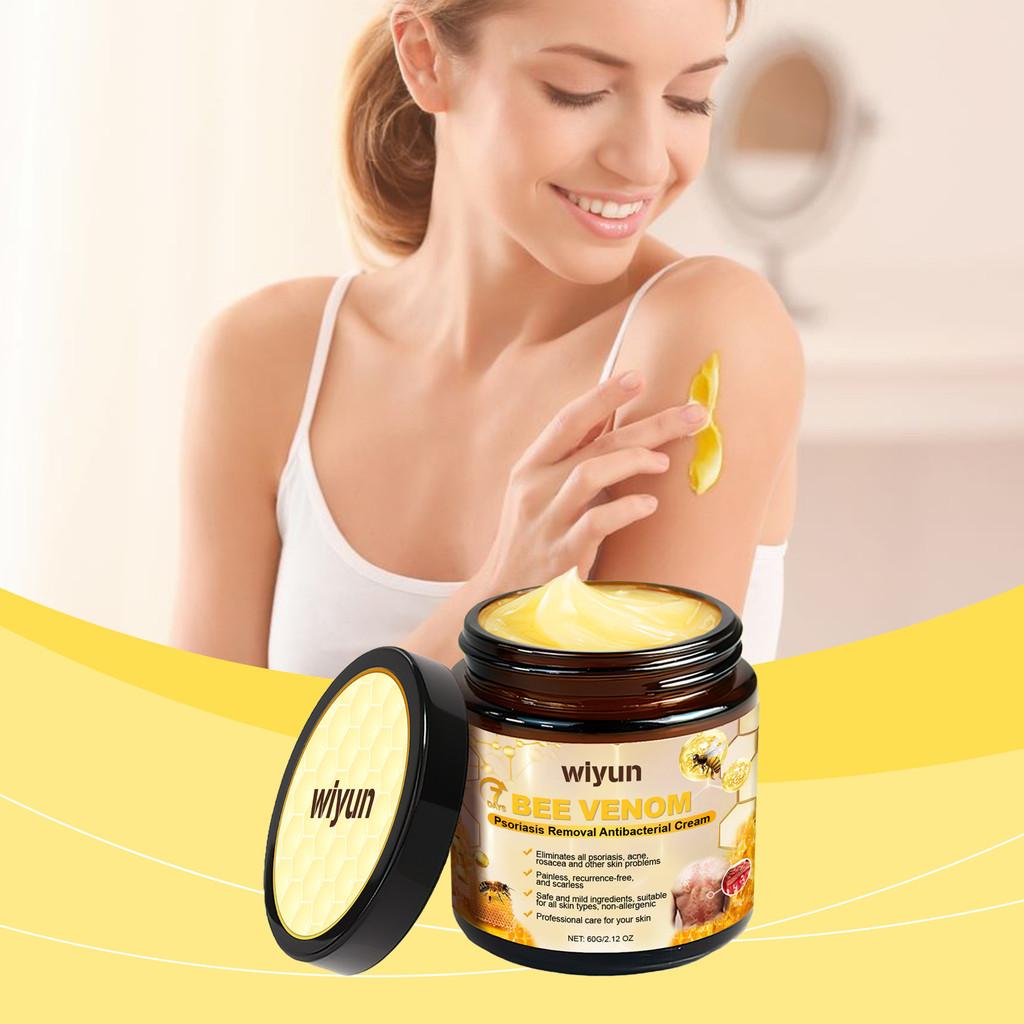 Wiyun Bee Venom Skin Care Cream Gentle Moisturizing Soothing Hydration For Skin 60g