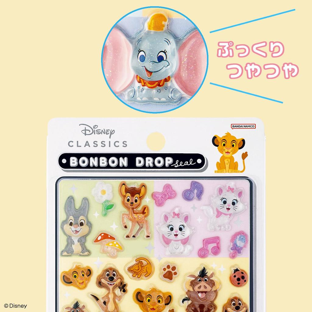 Sunstar Stationery Disney Bonbon Drop Stickers Classic S8812039