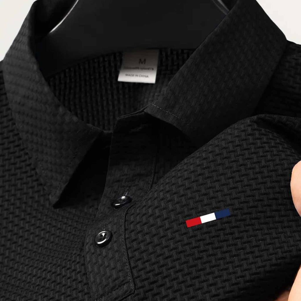 Polo Shirt for Men - Men's Polo Shirt Quick Dry Performance, Short Sleeve Mens Golf Shirts Work Tops