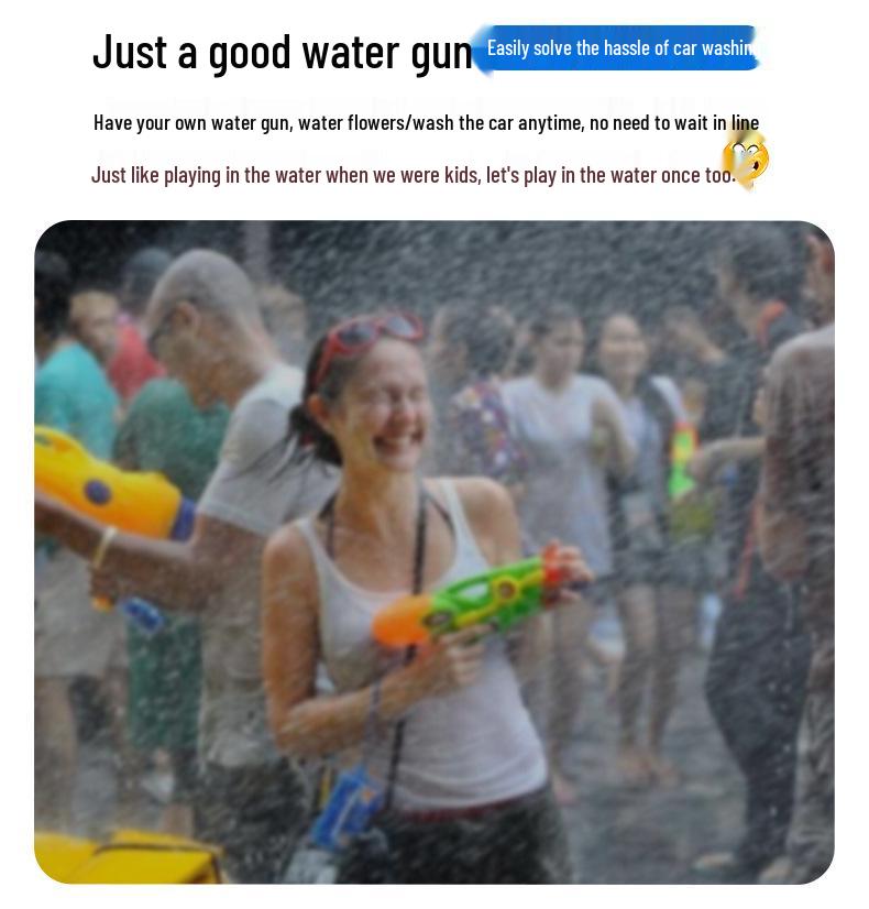 7-Modus Multifunktionales Metall-Wasserschlauch- & Garten-/Autowasch-Sprühgerät