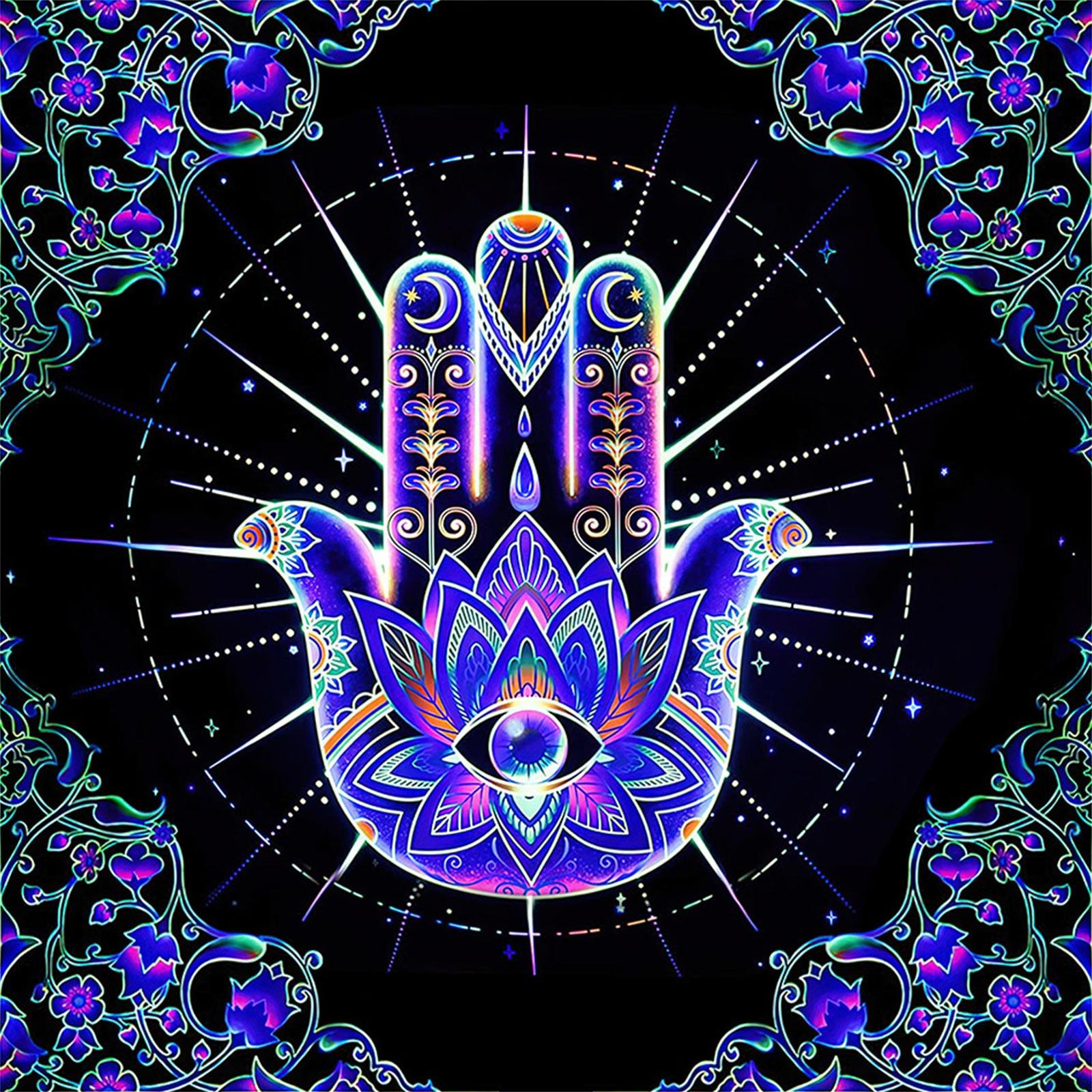 

Коврик для гаданий с маятником квадратной формы, алтарная скатерть, коврик для настольных игр, коврик для рун, метафизическая настольная игра 50