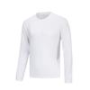 Men's Lightweight Ice Silk Running Shirt Quick-Dry Long Sleeve Athletic Top for Basketball Fitness