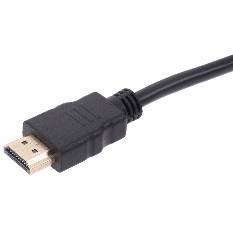 1Pc Hdmi Extension Cable Male To Female Gold Plated With Screw Panel Mount Cable