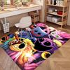 Huggy Wuggy Print Rug, Washable Floor Carpet, For Entryway Dorm Laundry Room Office Study, Home Decor Birthday Christmas Gift