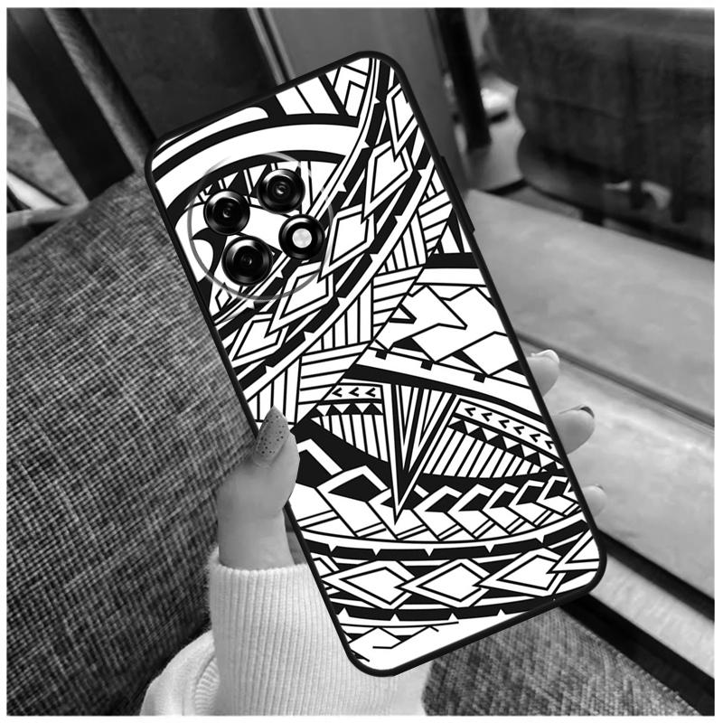 Polynesian Mix Case For OnePlus 15 13 12 11 10 9 Pro 13R 13T 12R 10T 8T Nord CE 5 2 3 4 Lite N20 N30 Coque