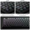 Keycap Set Side Engraved Gradient Color 134 Keys Pbt Double Sided Printed Shiny Backlit Keycaps For Mechanical Keyboards
