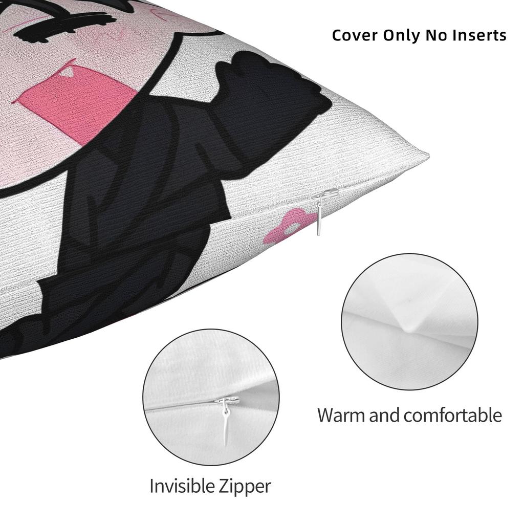 Alien Stage Mizi Till Ivan Pillow Case Retro Trendy Pillow Cover Soft Pillowcases For Sofa Home Decor