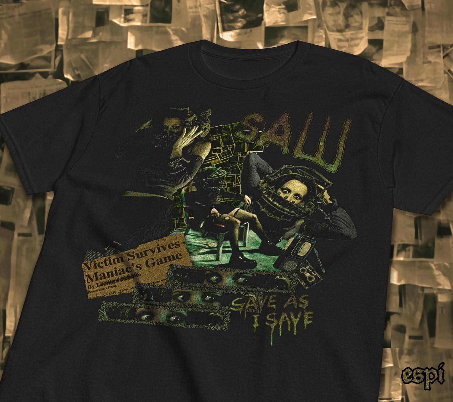 SAW Movie T shirt:  Amanda Young  - Horror Film Buff Tee 3XL