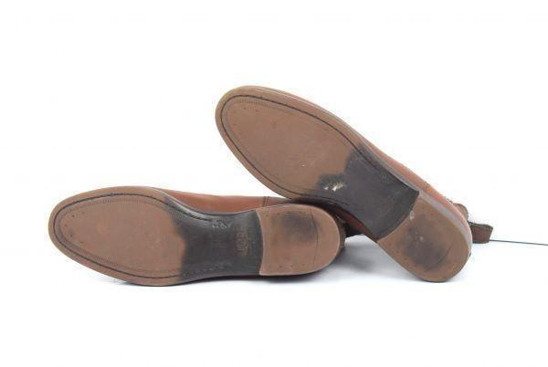 UGG Leder Side Gore Stiefel Braun 24.0 Gefüttert(GEBRAUCHT)