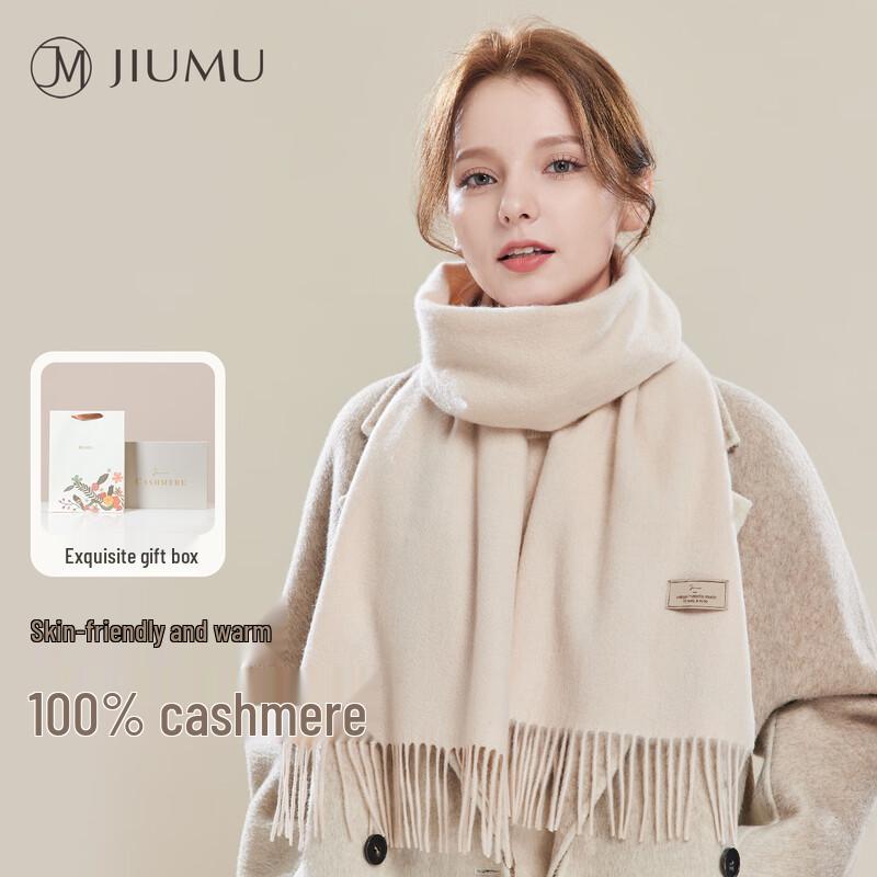 JIUMU 100% Cashmere Women's Scarf & Shawl