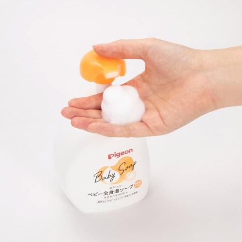 Pigeon Baby Full Body Foam Soap Moist 500ml