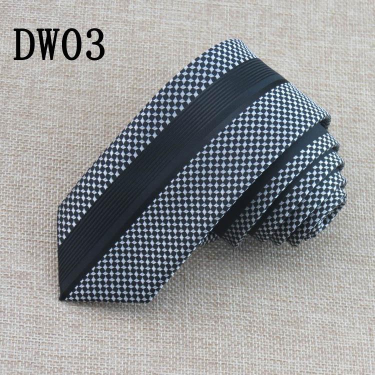 Boutique Fashion Positioning Tie Men'S Personality Stylish Thin Middle Symmetrical Tie