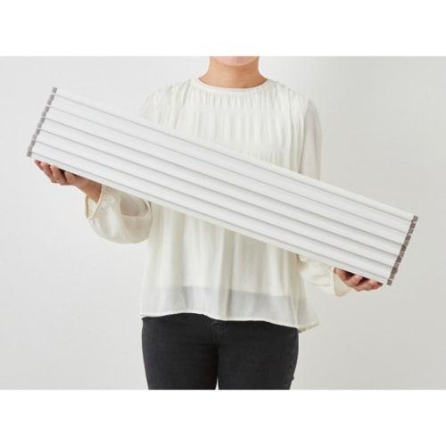 Belca (Belca) Ag+ Silver Ion Bath Lid, Foldable, Compact, 75cm Wide x 151.8cm Long, White, Lightweight, Antibacterial, Mildew-Resistant, and Stain-Res