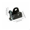 Rear Axle Arm Mount Modification Parts Shock Absorber Mounting Bracket DIY Project Absorption