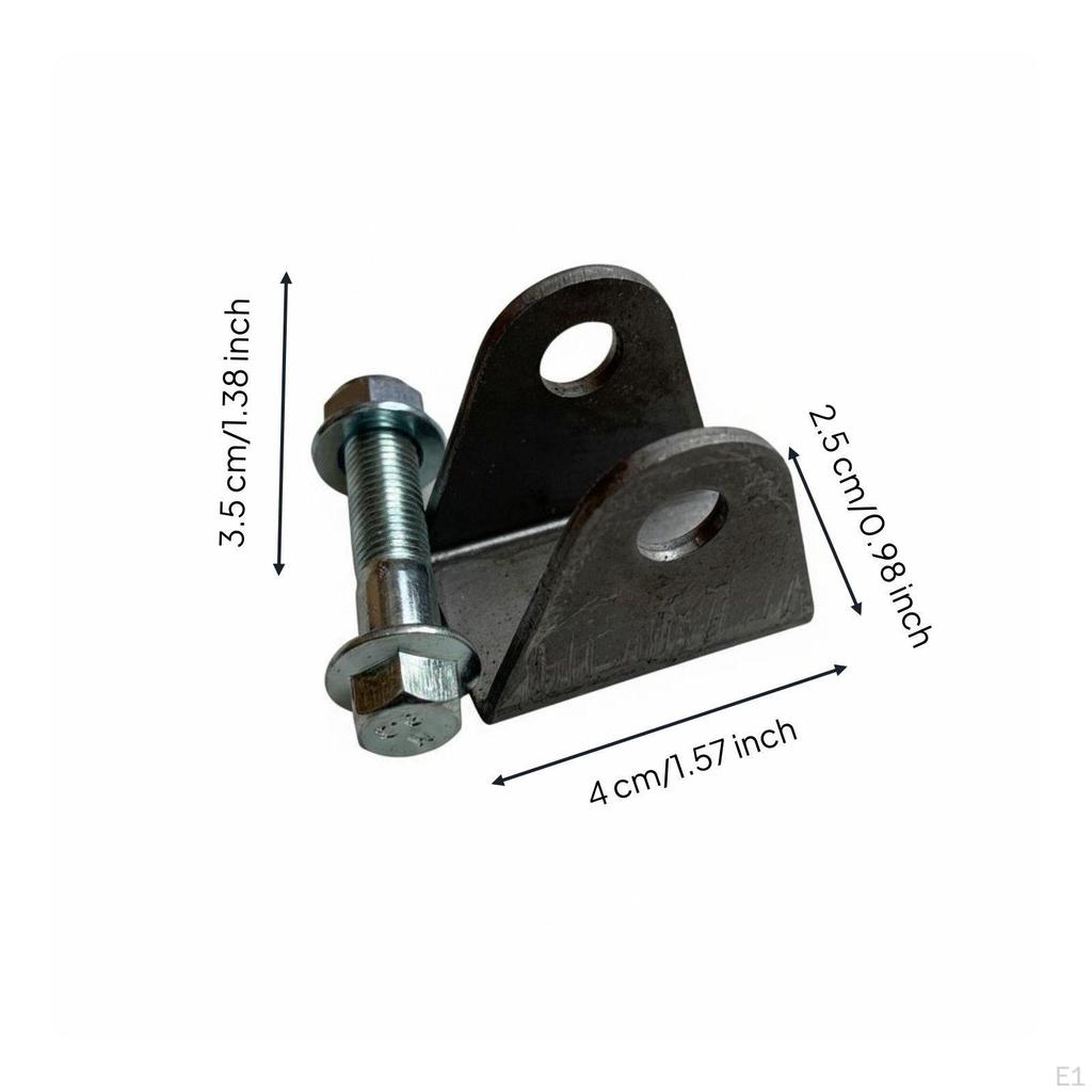 Rear Axle Arm Mount Modification Parts Shock Absorber Mounting Bracket DIY Project Absorption