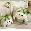 Watermelon Plush Toy Creative Funny Cartoon Fruit Shape Pp Cotton Stuffed Pillow Gift