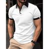 Men's Essential! Short Sleeve Polo Shirt, Slim Fit Stylish Casual Top