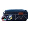 Mickey Mouse Vintage Pencil Case With Denim And Polyester For Students And Teens