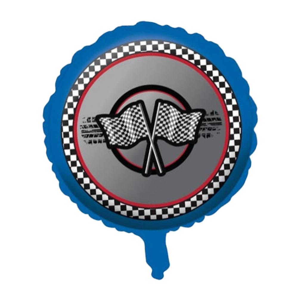 Creative Party Racing Flag Foil Balloon