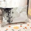 Bamboo Pattern Rectangle Pillowcase Suitable For Sofa Bedroom Car Pillow Cover Cushion Rectangular Back Cushion