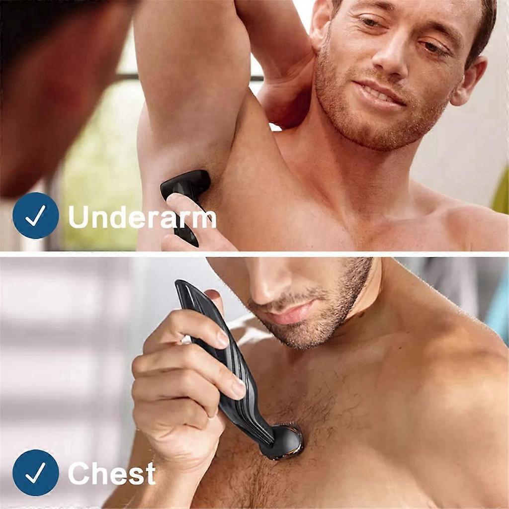 Confezione da 3 Lame di Ricambio BG5025, Compatibili con Rasoio Bodygroom Bodyworker, Lame a Pellicola Impermeabili per una Rasatura Liscia, Accessori per la Cura dell'Uomo