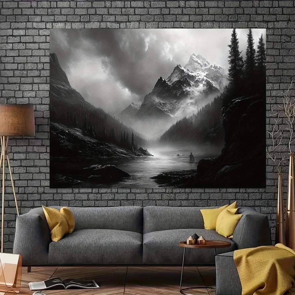 1 Stück elegante Berglandschaft Fotohintergrund für Hochzeiten Fotografie und Deko.PMJ