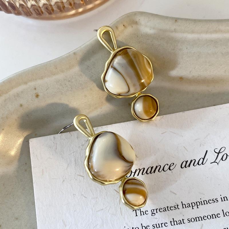 Geometric Oval Bohemian Vintage Drop Earrings