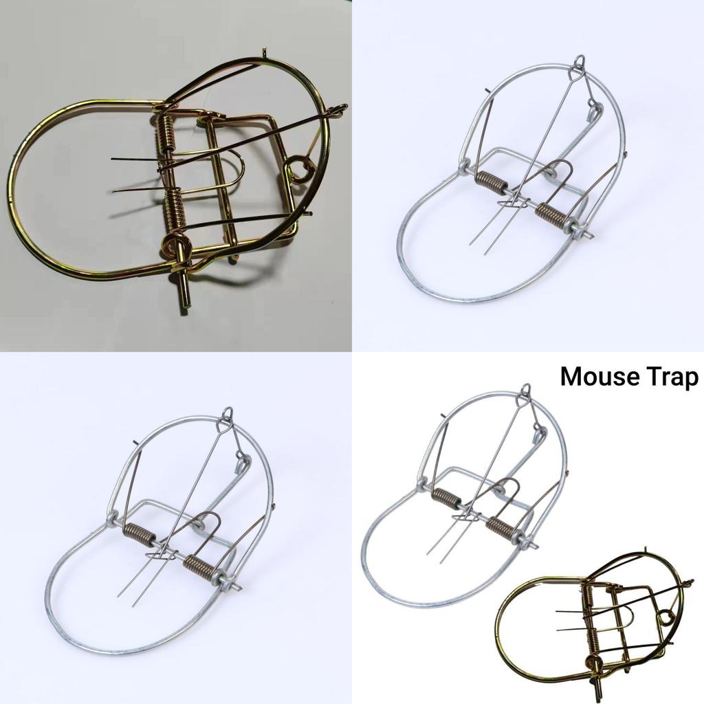 Heavy-duty Outdoor Rat Trap Effective Iron Mouse Catcher For Home Use