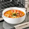 10.5-inch Ceramic Double-Ear Large Soup Bowl with Anti-Scald, Perfect for Sauerkraut Fish and Instant Noodles
