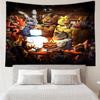 Five Nights Teddy Bear Tapestry Hanging for Bedroom,Livingroom, Playroom,Decor Art Room Wall Tapestry Holiday and Birthday Gifts