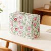 Nähmaschinenabdeckungen Blumenmuster Staubbeutel mit Griff und Tasche Schutzhülle für Nähmaschinen für Reisen Waschküche Heimwerken