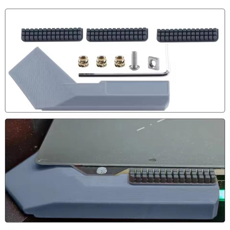Upgraded For 3D Printer Hotend Nozzle Wiper Nozzle Silicone Brush Hotend 3D Printer Easy Maintenance Accessories