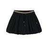 Archive Series Simple Skirt Pants Comfortable Versatile Tied Short Casual Skirt Women Skirts Black F11W527301F-BK