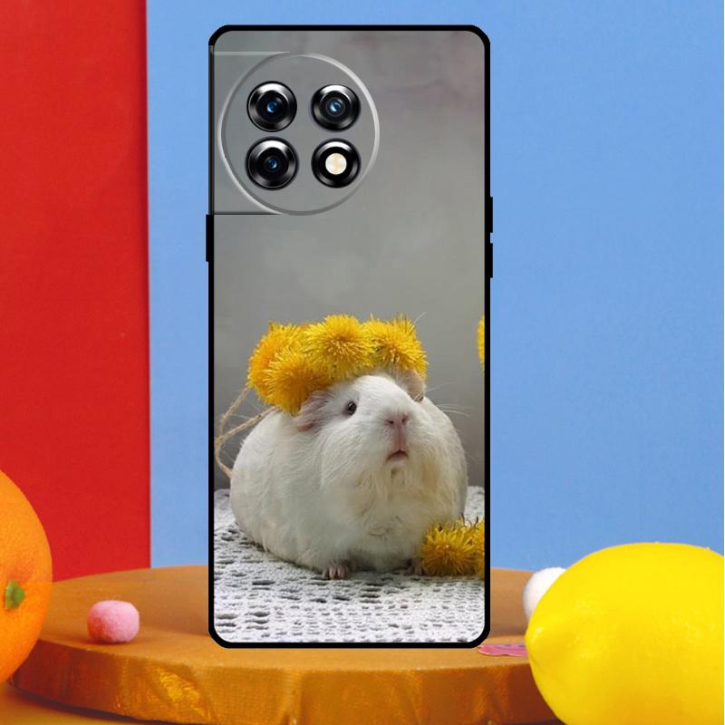 

Animal Guinea Pig Cover For OnePlus 12 11 13 13R 12R 10 Pro 8T 10T OnePlus Nord 4 CE 2 3 Lite N10 N20 N30 Case OnePlus 10R