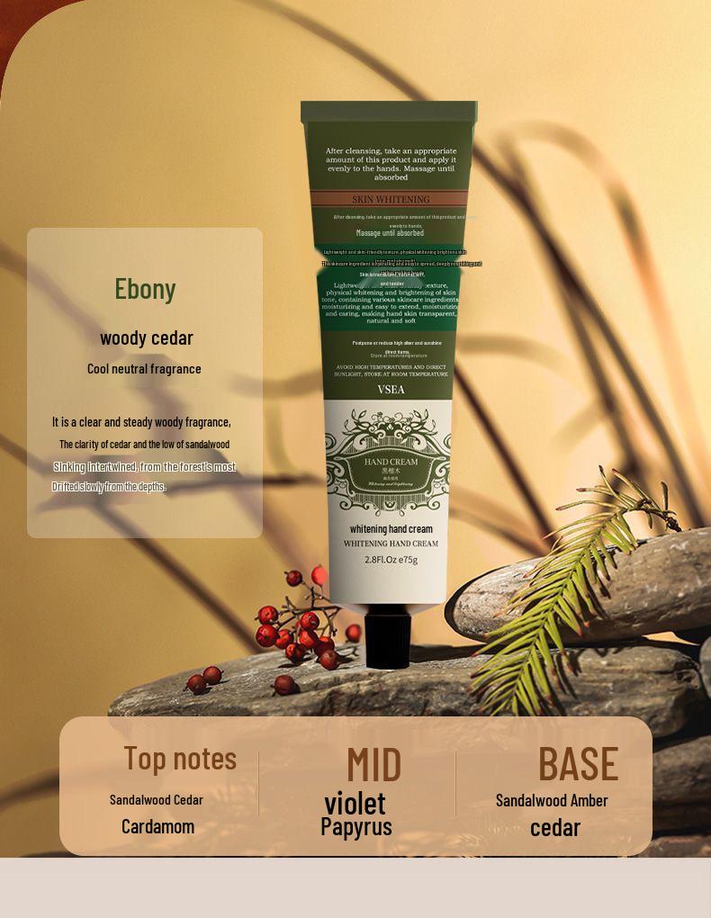 Long-lasting Moisturizing & Whitening Hand Cream for Fall/Winter, Anti-Chapping, Unisex Portable Tube